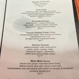 Menu Mains Menu Mains