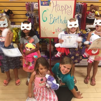 Build-A-Bear Workshop - The party girls! - Toy Stores Near Me - Temecula, California