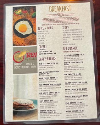 Menu photo 3 Ren By Budi's Decatur, GA