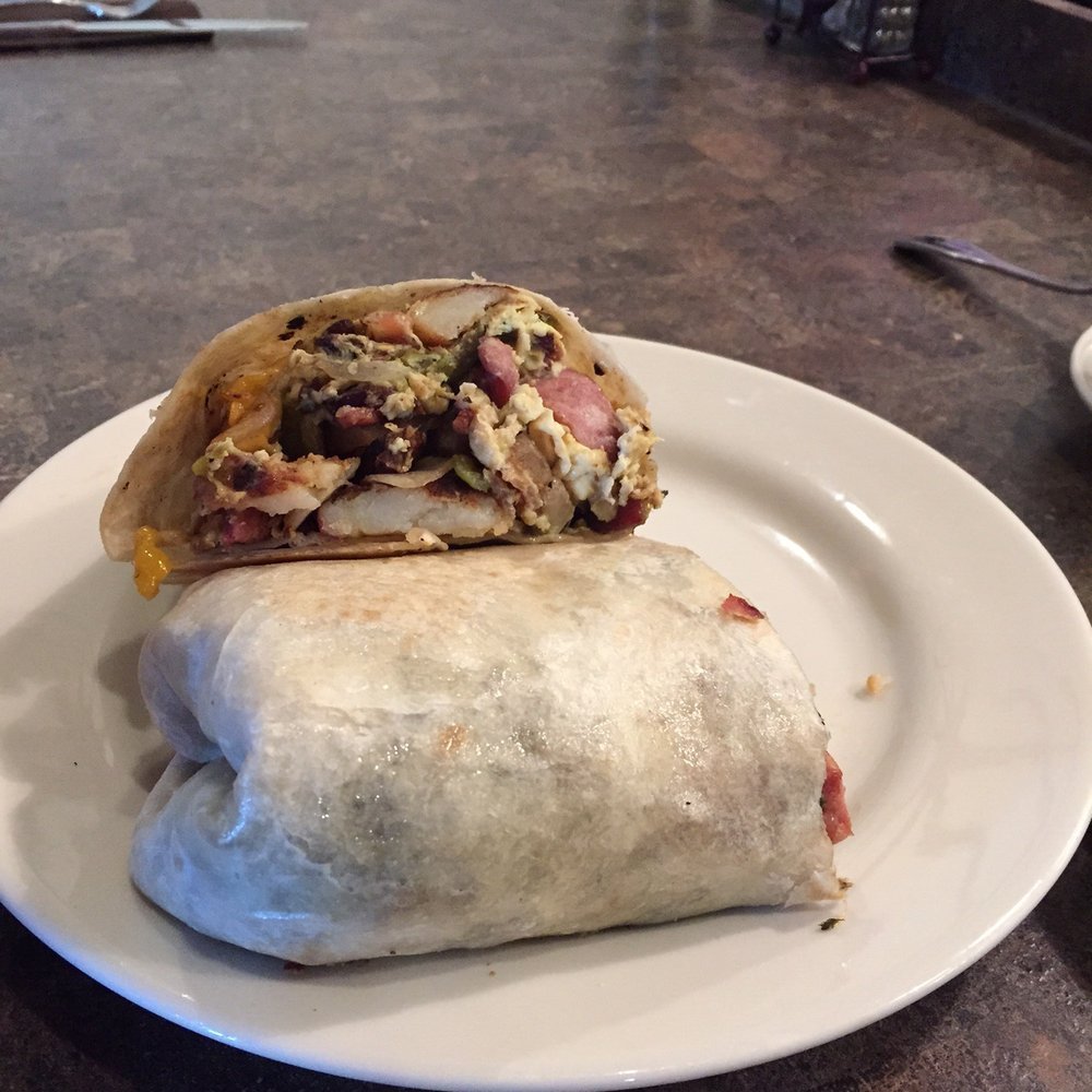 Turnaround Cafe - Breakfast burrito! - American Near Me - Turner, Oregon Turnaround Cafe - Breakfast burrito! - American Near Me - Turner, Oregon