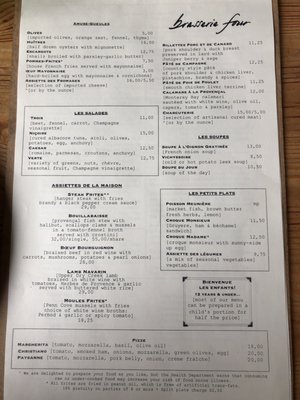 Menu photo 6 Brasserie Four Walla Walla, WA Menu photo 6 Brasserie Four Walla Walla, WA