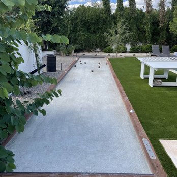 Grow Land - a lawn bowling court in a backyard - General Contractors Near Me - Scottsdale, Arizona Grow Land - a lawn bowling court in a backyard - General Contractors Near Me - Scottsdale, Arizona