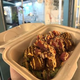 Poke tots Poke tots