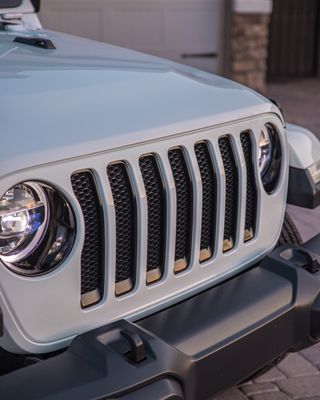 Jeep Wranger Ceramic Coating - This was a great vehicle to work on. Jeeps are known to have faded grey plastics… but not this one! Ceramic Coating Prevents fading of plastics and lasts for years! This Jeep is going to be looking good for a long time! Jeep Wranger Ceramic Coating - This was a great vehicle to work on. Jeeps are known to have faded grey plastics… but not this one! Ceramic Coating Prevents fading of plastics and lasts for years! This Jeep is going to be looking good for a long time!