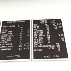 Fine Nails - Pricing