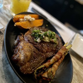 The Peppermill Steakhouse - Ribeye steak dinner on point! - Cocktail Bars Near Me - Tempe, Arizona