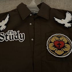 Embroidery PLUS - The finish product of them applying the patches.
