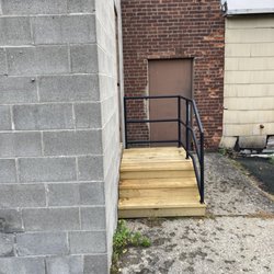 Mobile Welding Pros - Commercial handrail we fabricated and installed