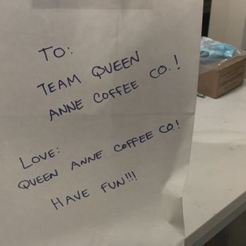 Queen Anne Coffee - Bag of Cookies for T Ball Team - Coffee & Tea Near Me - Seattle, Washington