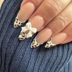 Binh's Nails - My leopard nail design I chose. They turned out so well.