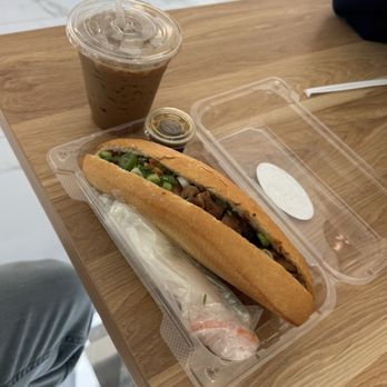 Bread Spot - Grilled chicken Banh Mi, and free 12oz coffee! - Vietnamese Near Me - Rosemead, California