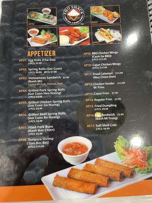 Menu photo 8 Pho Shack Pico Rivera, CA