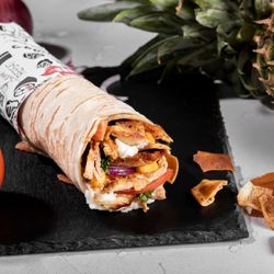 Tahini's - Jamaican Jerk Shawarma. A crowd favorite!