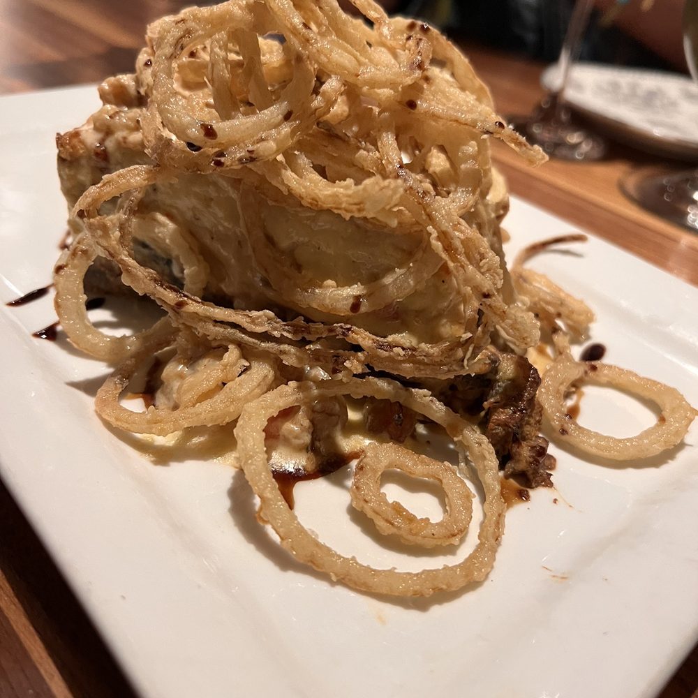 French Hen - Shrimp scallop cheesecake appetizer - French Near Me - Tulsa, Oklahoma