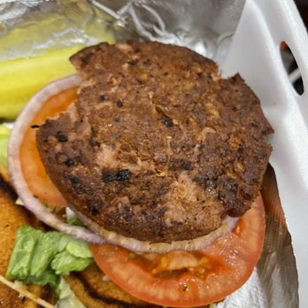 Biscuits Cafe - Are you sure this is the Beyond burger. - Breakfast & Brunch Near Me - Peoria, Arizona