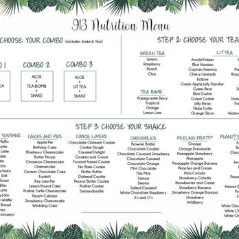913 Nutrition - Menu - Juice Bars & Smoothies Near Me - Overland Park, Kansas