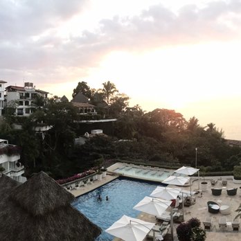 Grand Miramar - View from room of pools - Hotels Near Me - Puerto Vallarta, JAL