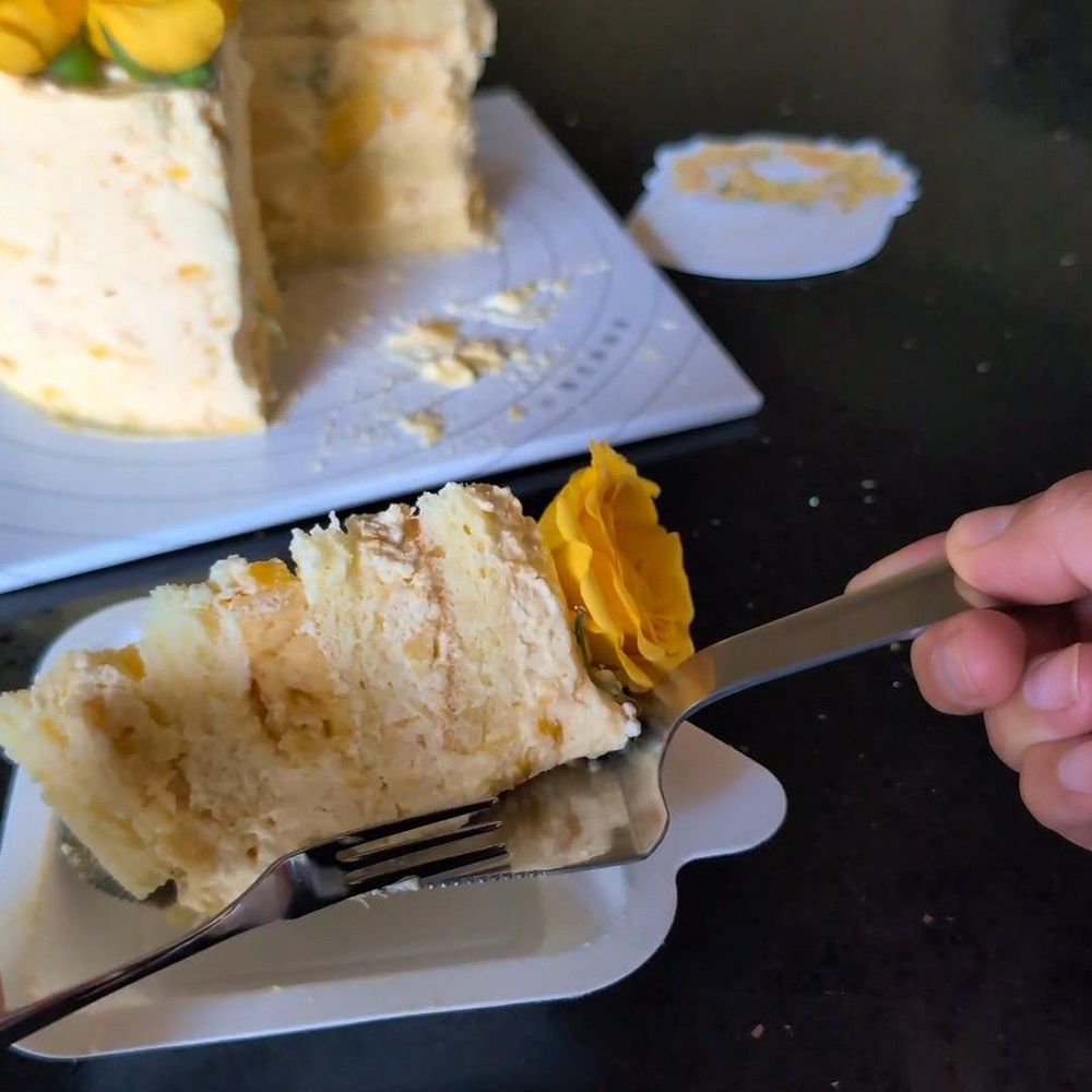 Freesia Cake - It's soft, light, creamy, and so delicious! - Custom Cakes Near Me - Alhambra, California Freesia Cake - It's soft, light, creamy, and so delicious! - Custom Cakes Near Me - Alhambra, California