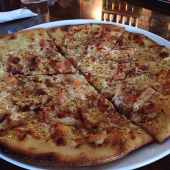 BIN 612 - Barbecue chicken pizza. - New American Near Me - Starkville, Mississippi