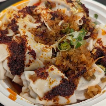 White Bear - #6 Hot Sauce Wonton - Chinese Near Me - Flushing, New York