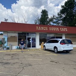 The Ranch House Cafe - Outside the cage.