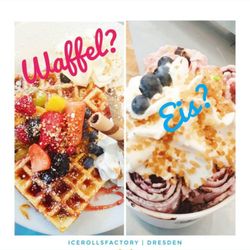 IceRollsFactory - Waffeln oder Eis? Nimm beides