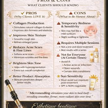 Esthetique Boutique - Microneedling pros and cons - Skin Care Near Me - Studio City, California Esthetique Boutique - Microneedling pros and cons - Skin Care Near Me - Studio City, California