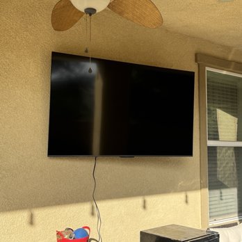 Smart Home Innovators - TVs installed on patio and in garage. Thank you Mark. - Home Automation Near Me Smart Home Innovators - TVs installed on patio and in garage. Thank you Mark. - Home Automation Near Me