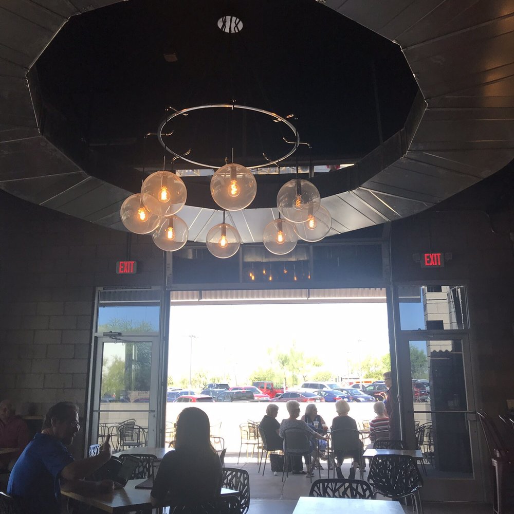 Amped Coffee Company - Love the lights! - Coffee & Tea Near Me - Phoenix, Arizona