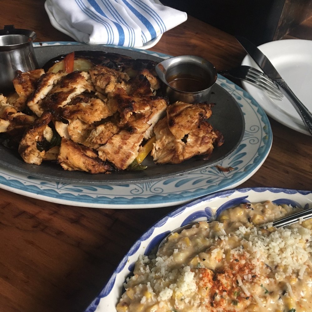 Barrio - Esquites Style Corn & chicken fajitas - Mexican Near Me - Chicago, Illinois