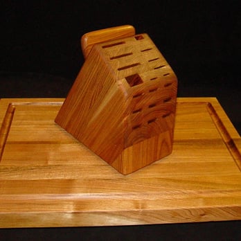 Custom Cutlery Inc - cutting board and knife block - Knife Sharpening Near Me - Marengo, Iowa Custom Cutlery Inc - cutting board and knife block - Knife Sharpening Near Me - Marengo, Iowa