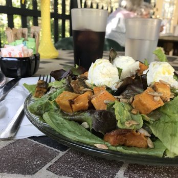 Sunflower Cafe - The sunflower cafe salad. One of the best items on the menu. Goat cheese is out of this world. - Cafes Near Me - Cooperstown, New York