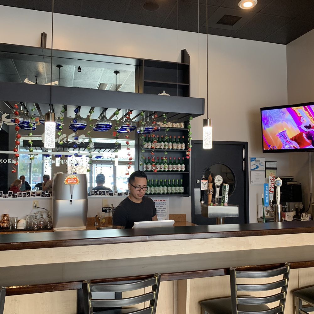 Seoul Casa - Bar area. K-Pop On TV - Sexy! - Korean Near Me - Anchorage, Alaska