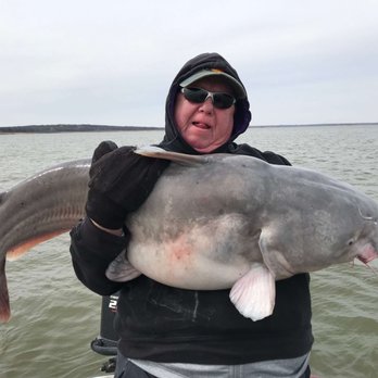 Steves Professional Guide Service - Lake Lewisville Blue Catfish - Boating Near Me - Lewisville, Texas