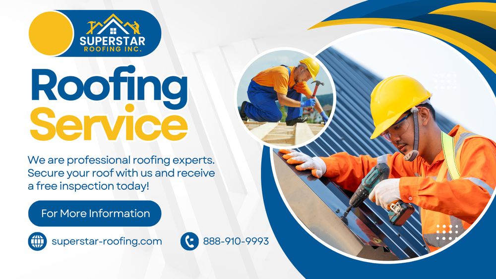 Slide of Superstar Roofing