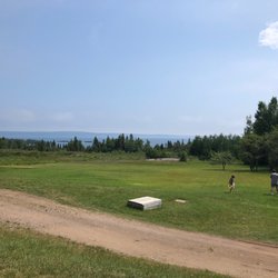 Crystal Beach Restaurant - View from outside patio next to restaurant (no view inside)