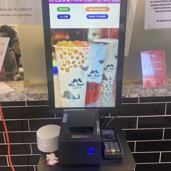 Mr Sun Tea - Self serve machine - Bubble Tea Near Me - Sacramento, California