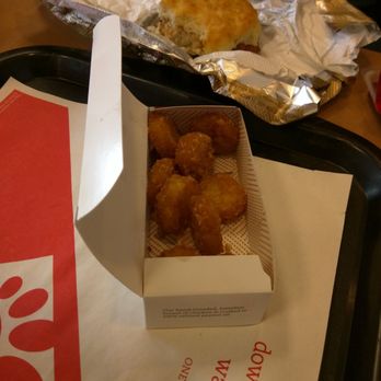 Chick-fil-A - Tater rounds come in a box! - Fast Food Near Me - Enid, Oklahoma