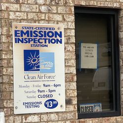 Scenic Emissions - Cost is still $14 as of September 17th 2024. Pice hasn't changed in 7 years. They take lunch at 1pm till 2pm.
