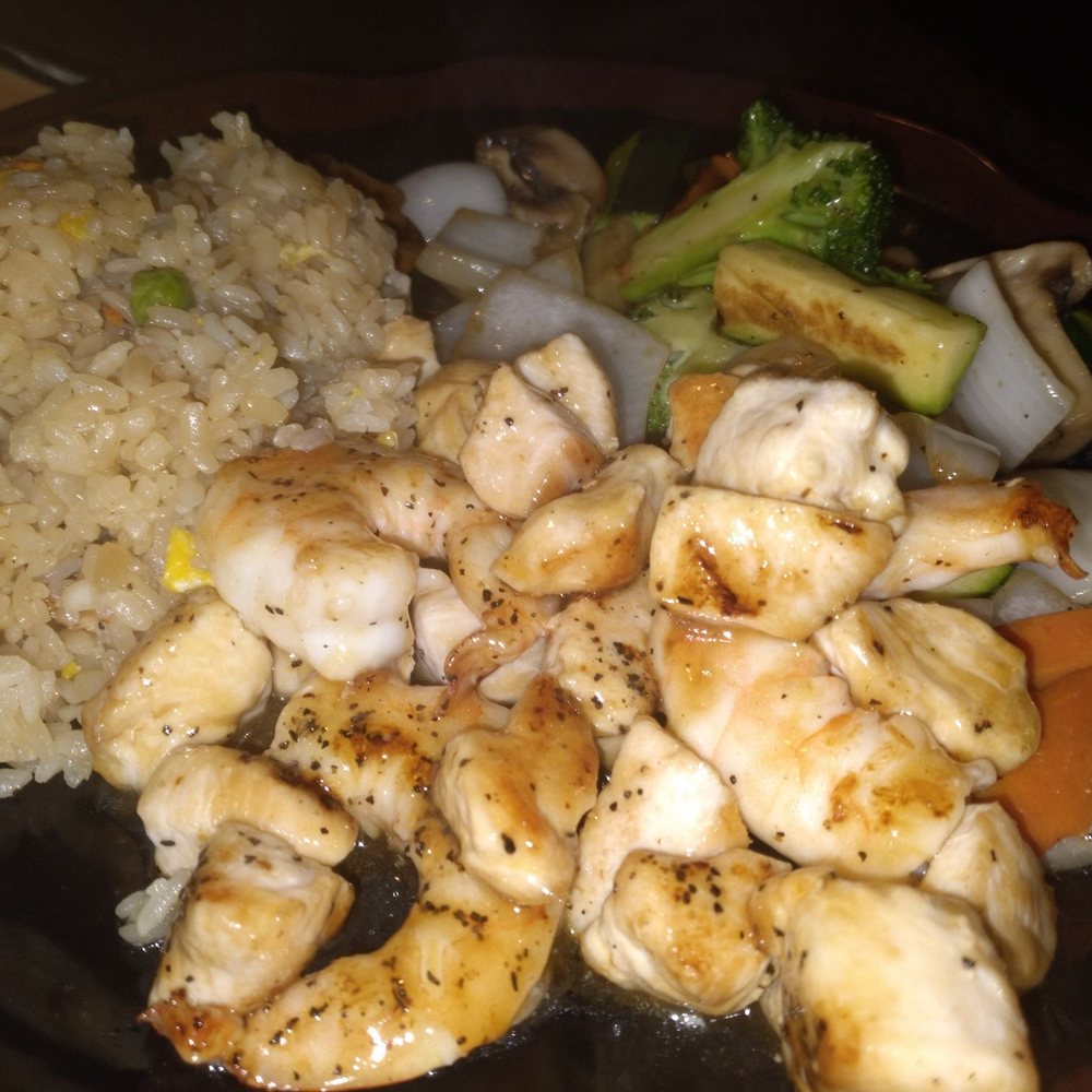 Ichiban 2 - Chicken and Shrimp Hibachi Stirfry - Sushi Bars Near Me - Point Pleasant, West Virginia