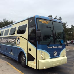 Disney's Magical Express motorcoach.