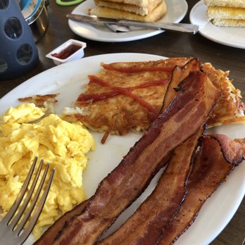 Orange Cafe Bistro - Bacon, eggs and hash browns. - Breakfast & Brunch Near Me - Orange, California