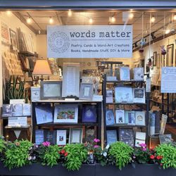 Words Matter Gift Shop - Spring at Words Matter...