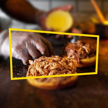 Dickey's Barbecue Pit - a person preparing food - Barbeque Near Me - Whiting, New Jersey Dickey's Barbecue Pit - a person preparing food - Barbeque Near Me - Whiting, New Jersey