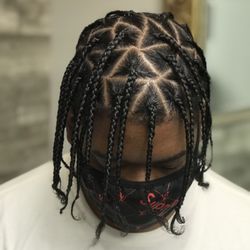 Tri-angle individual braids