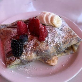 Cafe Madeleine - Nutella Crepe with bananas and berries - Cafes Near Me - San Diego, California