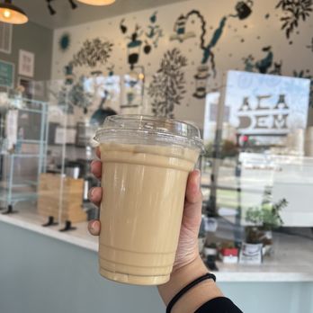 Academic Coffee - iced pandan latte - Bakeries Near Me - San Jose, California Academic Coffee - iced pandan latte - Bakeries Near Me - San Jose, California