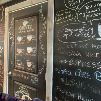 Botanic Cafe-Delicatessen - Fun decorated wall- I love the jokes! - Coffee & Tea Near Me - Leonardtown, Maryland