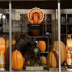 Storefront window display