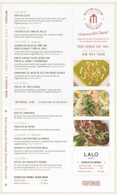 Menu photo 4 Tequila Museo Mayahuel Sacramento, CA Menu photo 4 Tequila Museo Mayahuel Sacramento, CA